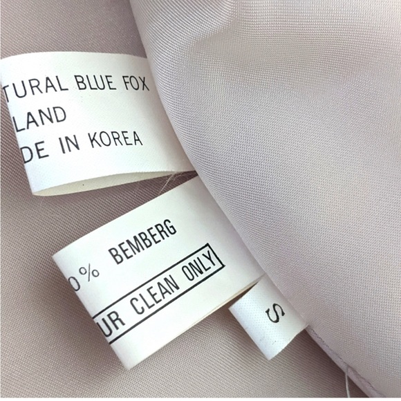 SAGA Fox Vintage Natural Blue Sable Fox Fur Women’s Jacket Size Small - Picture 6 of 14